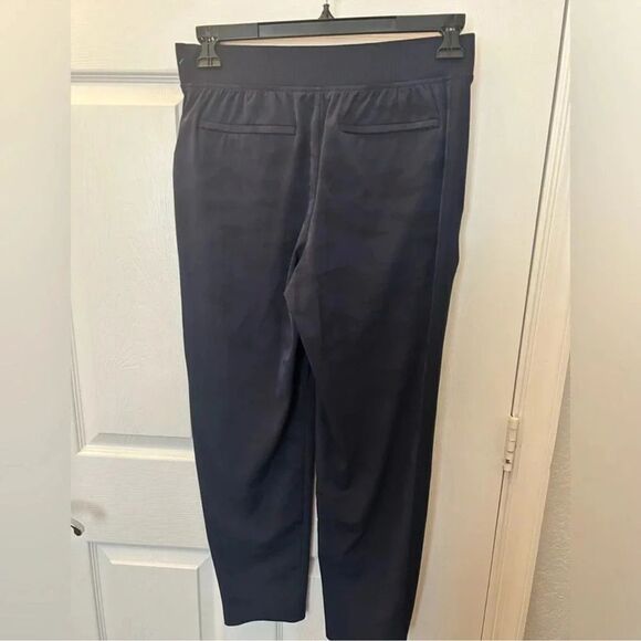 Athleta Brooklyn Ankle Pant Navy Joggers Size 8 - Picture 5 of 5